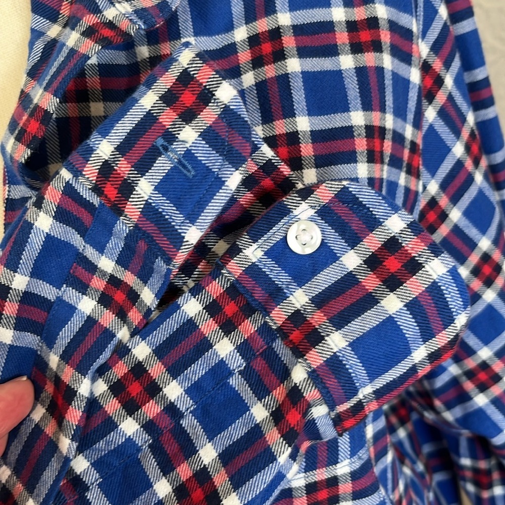 Anthropologie Grayson The Hero Buttondown Lucy Plaid Button Up Shirt - Picture 6 of 10